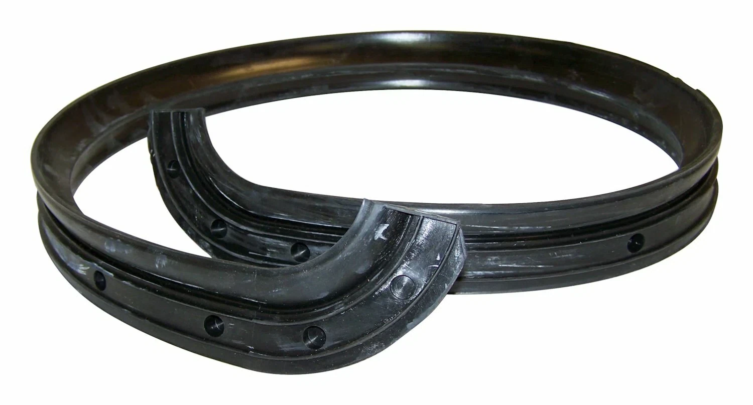Vintage - Rubber Black Cowl Weatherstrip - 674234